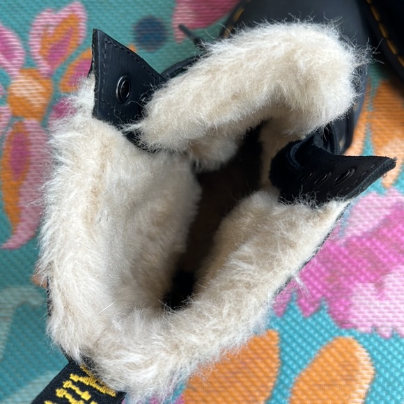 Dr. Martens 1460 Serena Faux Fur-Lined Boots - Picture 13 of 15